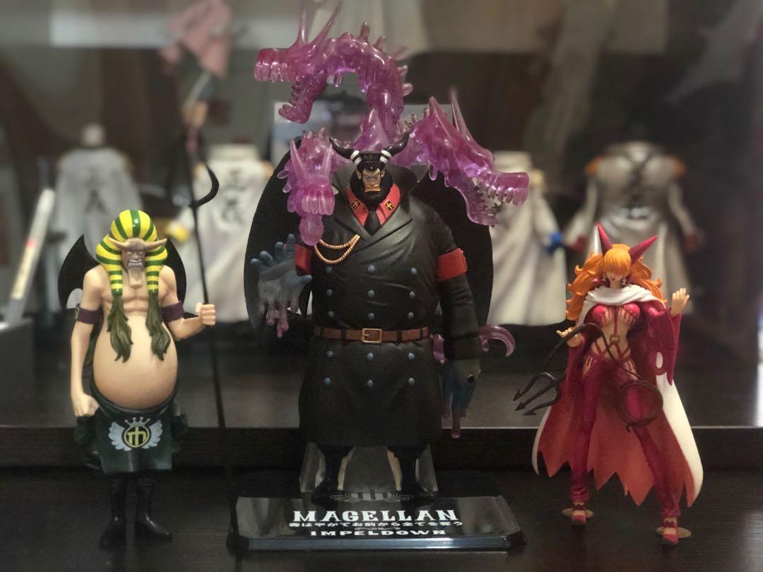 One Piece 海賊王監獄三人組毒龍獄長 漢尼拔 小溫蒂 玩具 遊戲類 玩具 Carousell