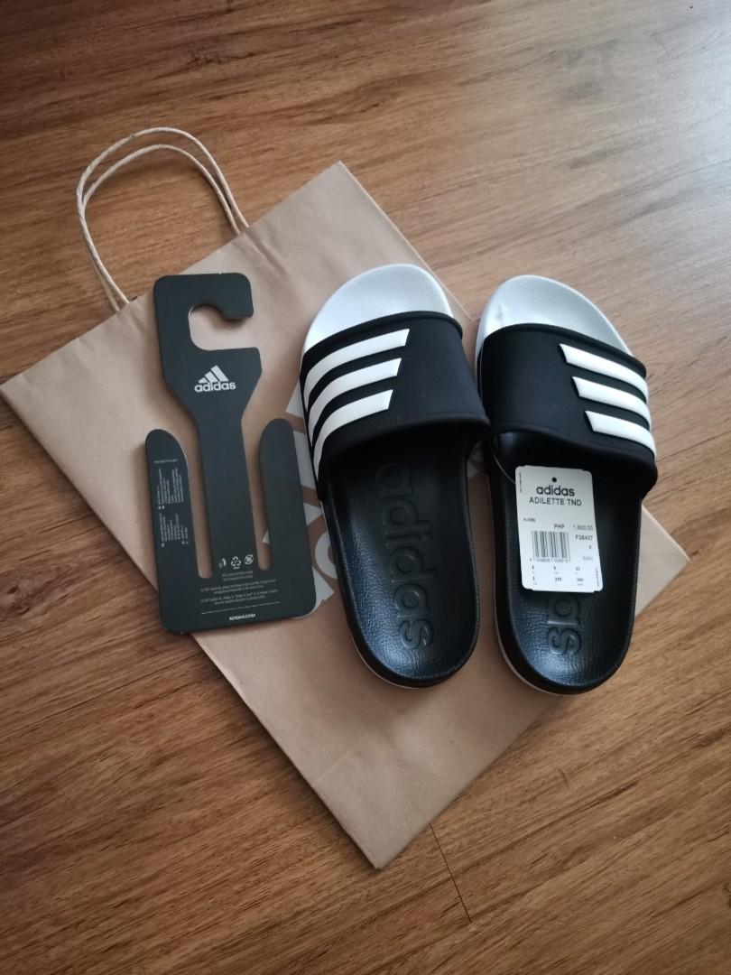 Original Adidas Adilette TND Mens Slides Size 8,9,11 US, Men's Fashion,  Footwear, Slippers \u0026 Sandals on Carousell