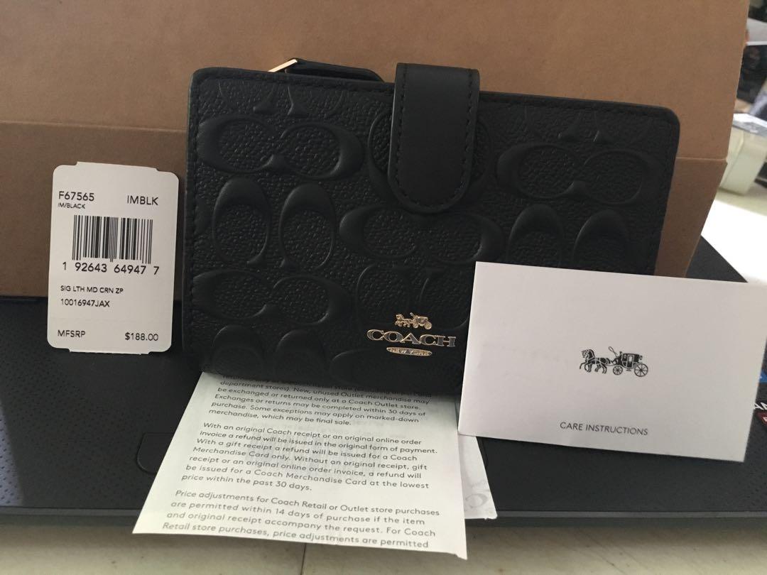 coach wallet us