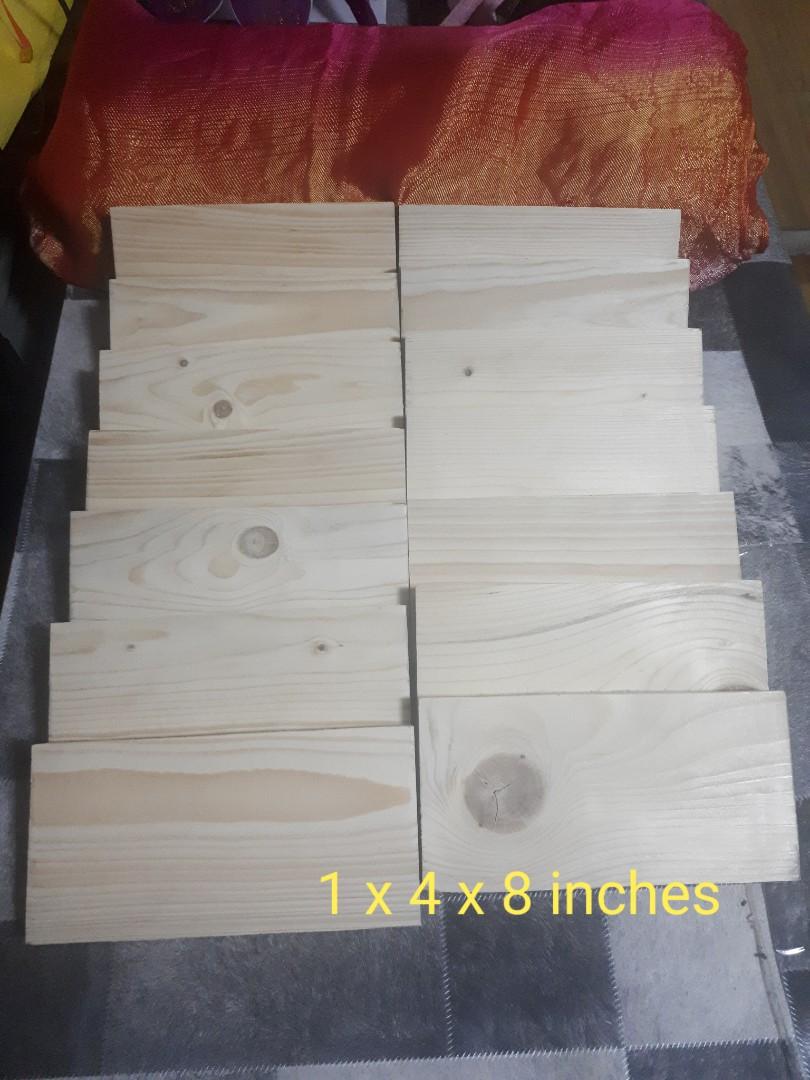pre cut craft wood