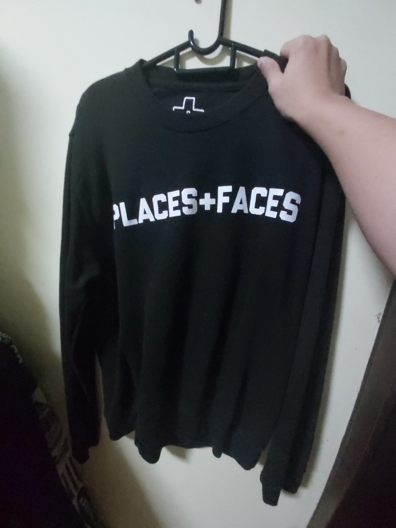 places plus faces sweatshirt