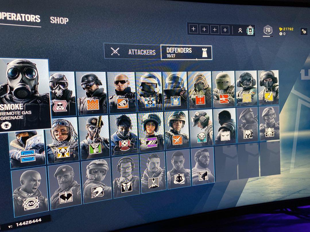 [PC] RAINBOW SIX SIEGE ACCOUNT PLAT 1, Video Gaming, Gaming Accessories