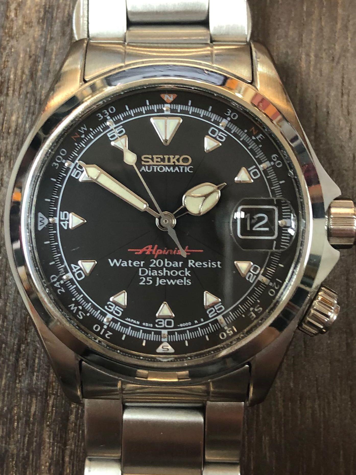 Rare Seiko SCFV005 (1996) Alpinist aka “ Red Alpinist”, Men's Fashion,  Watches & Accessories, Watches on Carousell