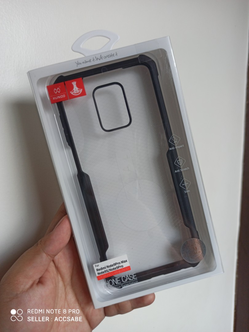 Premium Xundd Beetle Clear Rubber Back Case Redmi Note 9 Series - Qia Klobba