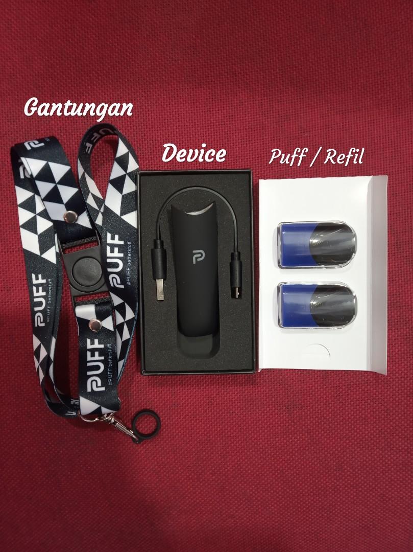 Rokok elektrik PUFF paket (device+gantung+pot), Olshop Fashion, Olshop ...