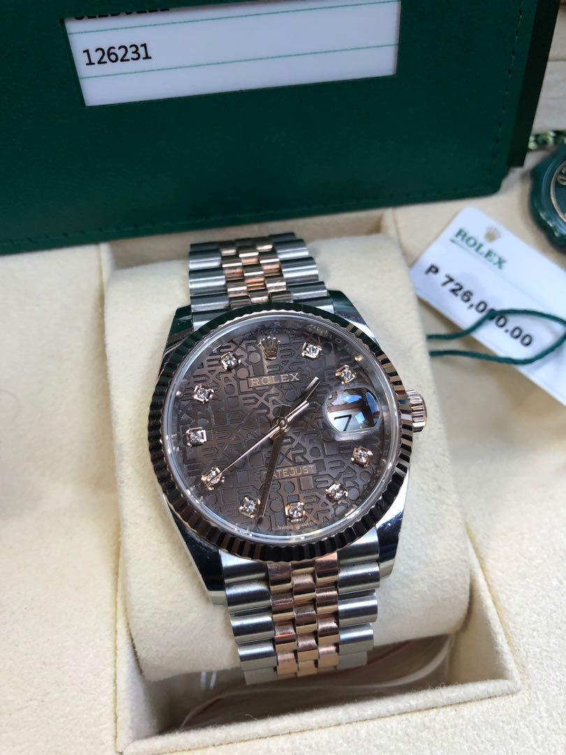 Rolex Datejust Two Tone Everest Gold Ref 126231 Luxury Watches On Carousell
