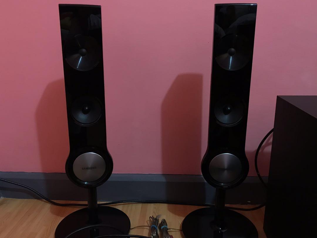 Samsung Home Theater HTF453HK 5.1 speaker with subwoofer entertainment