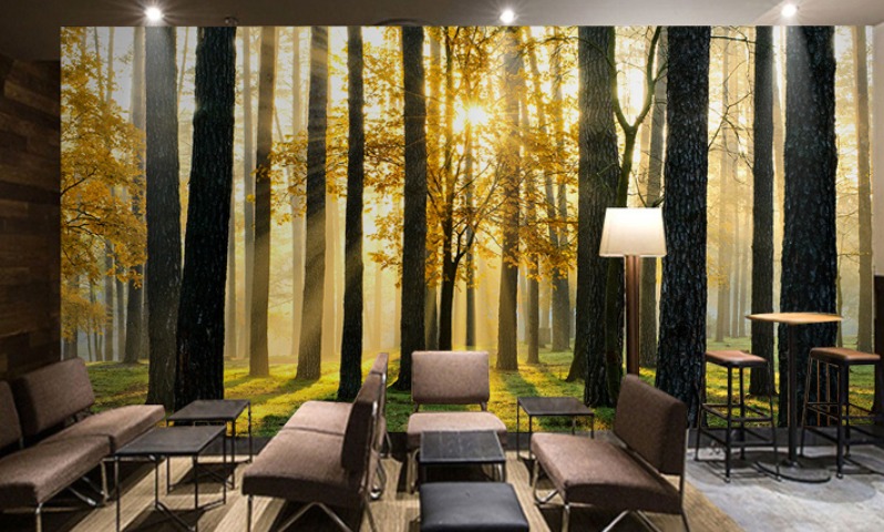Scenery Wallpaper Wall Sticker Decal Vinyl Home Decor Diy