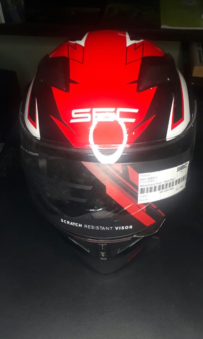 SEC flare helmet