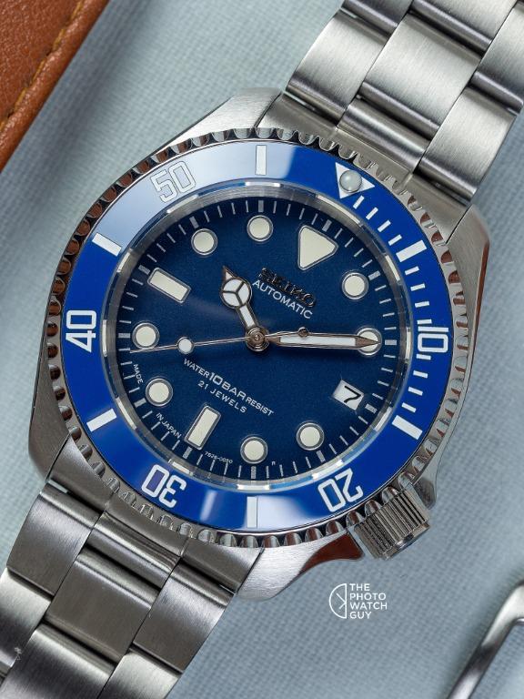 Seiko SKX007 Smurf Blue Premium Mod, Men's Fashion, Watches & Accessories,  Watches on Carousell