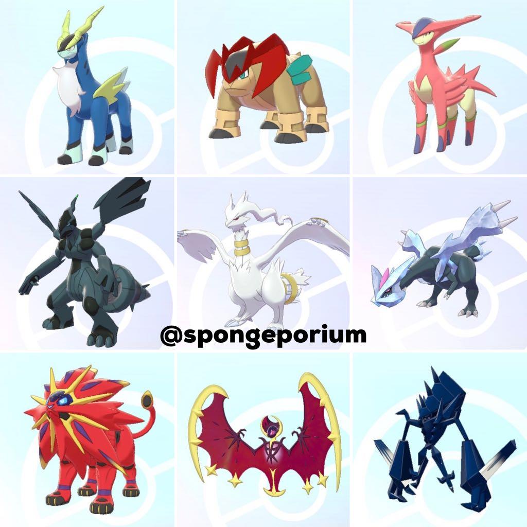 Shiny Legendary Pokemon Pokemon Sword Shield Toys Games Video Gaming In Game Products On Carousell