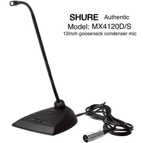 SHURE GOOSENECK MIC (Category: Microphones) located in Makati City. Submitted by sounddimension.475 (Listing ID 1012477012, Image 1). Description: BRAND: SHURE MODEL: MX4120D/S CAPSOLE: CONDENSER TYPE: GOOSENECK MICROPHONE LENGTH: 12 INCH PATTERN: SUPERCARDIOIDE BRAN NEW AUTHENTIC SHURE PRODUCT EXCELLENT QUALITY .