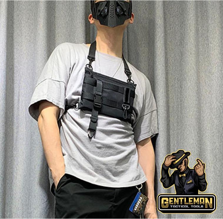 Chest rig top bag designer