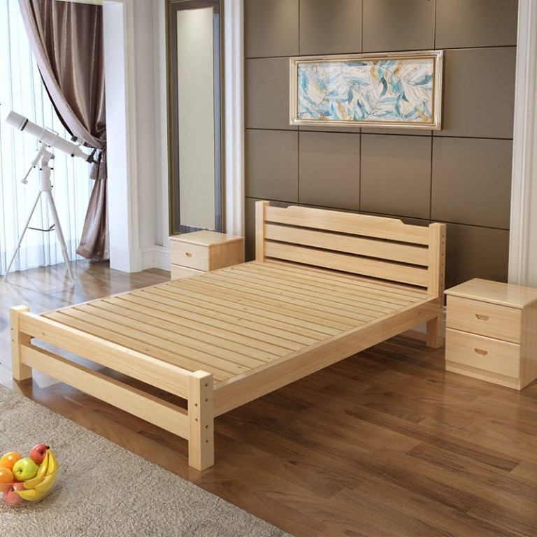 Single Bed Frame Home Furniture Furniture Fixtures Beds Mattresses On Carousell