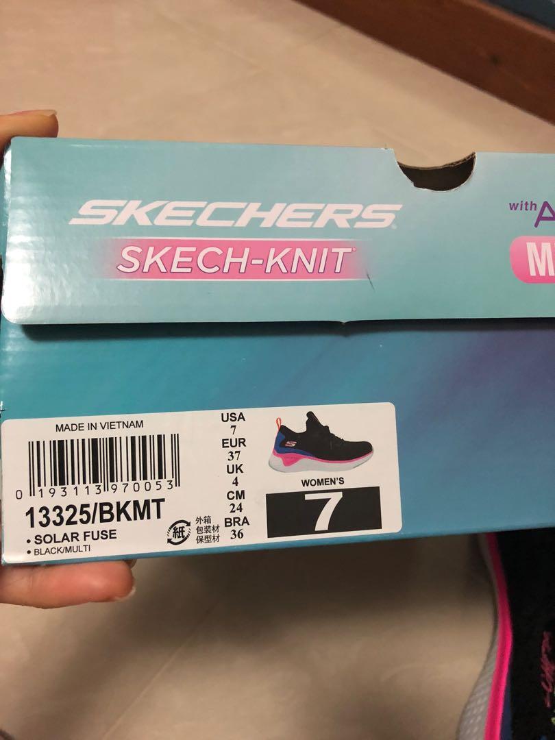 subtropisk tjenestemænd boksning Skechers SKECH-KNIT with Air-Cooled memory foam , Women's Fashion,  Footwear, Sneakers on Carousell