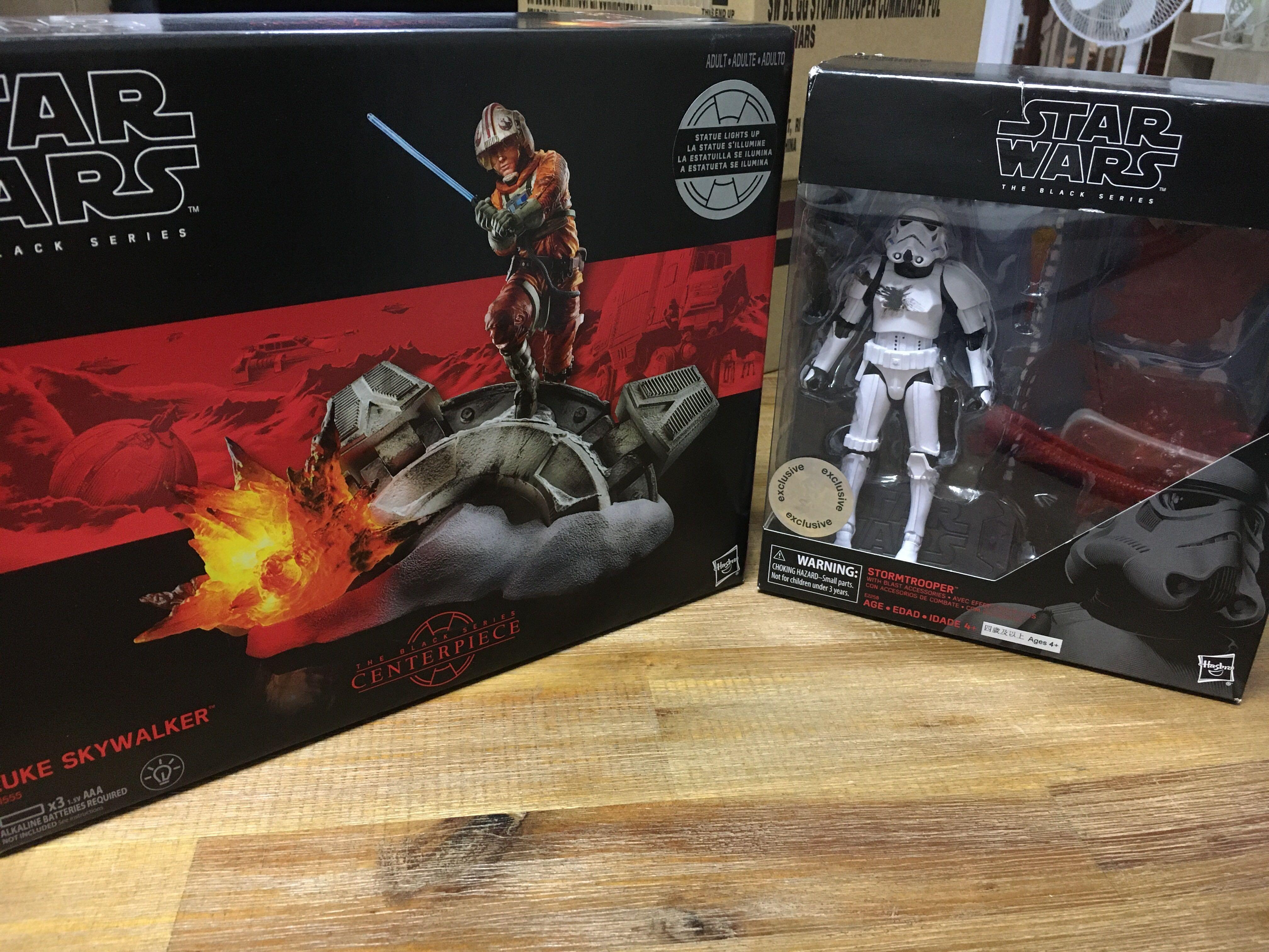 Star wars black shop series centerpiece stormtrooper