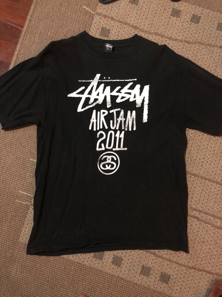 2011 AIR JAM STUSSY ステューシー　Tシャツ ロゴ　ハイスタL