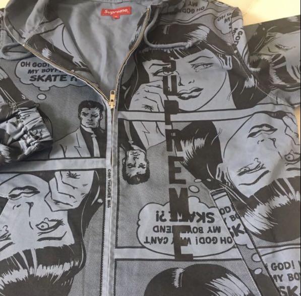 Supreme thrasher cheap boyfriend jacket