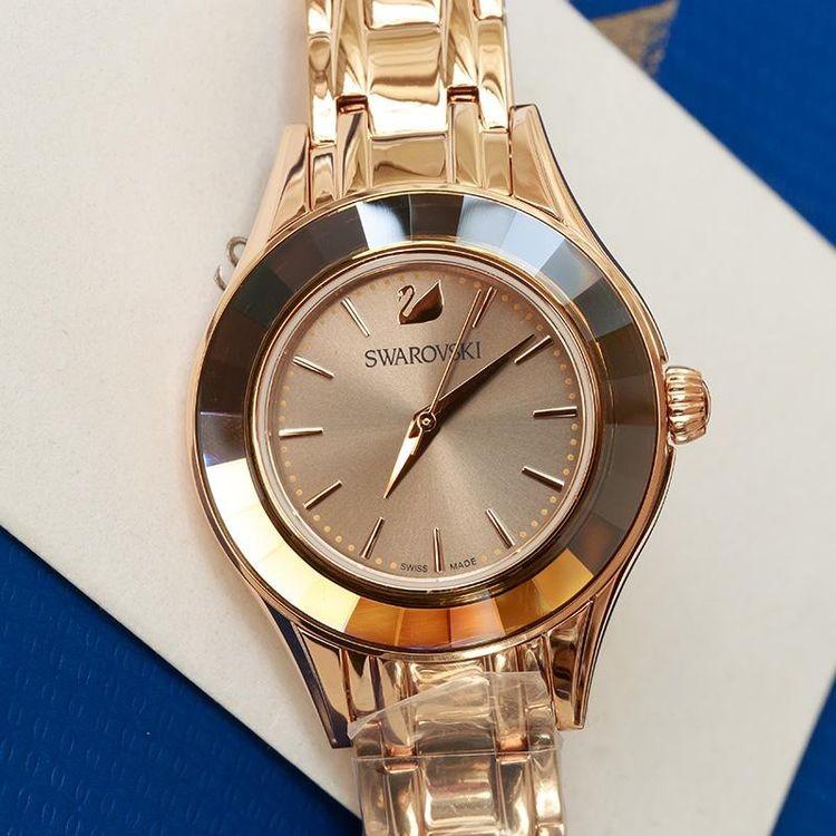 Swarovski alegria best sale watch silver tone