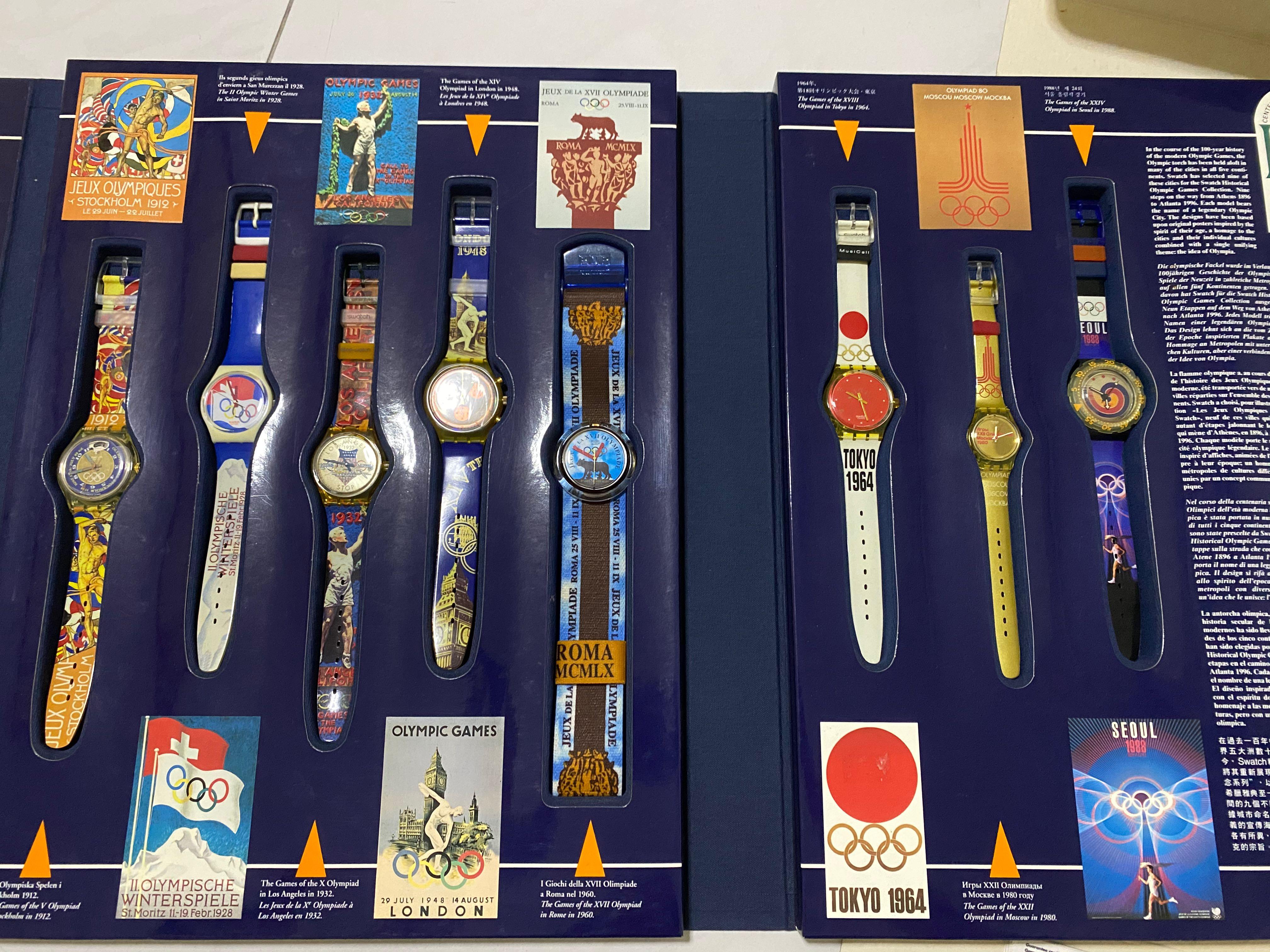 Olympic swatch watch outlet