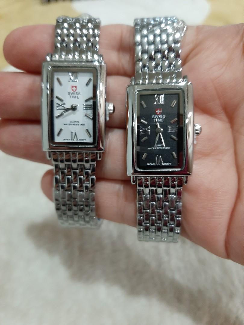 swiss time quartz watch