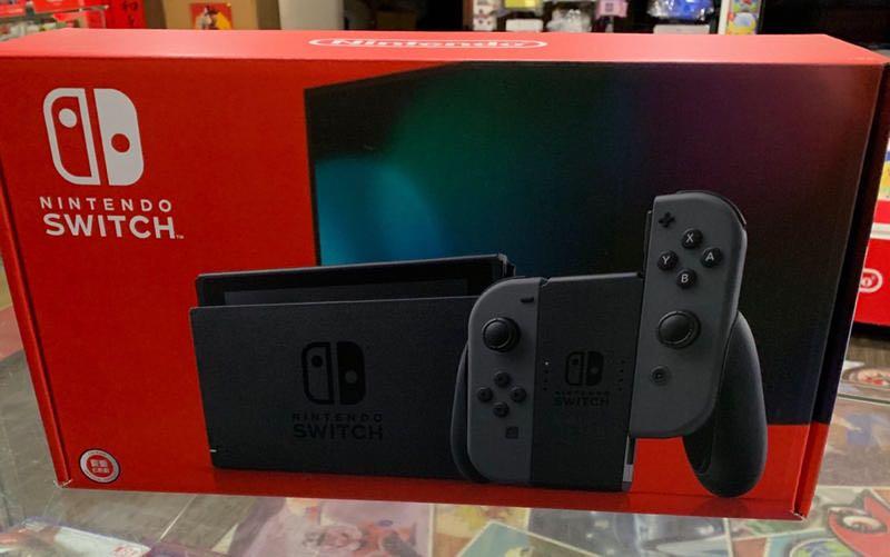 全新香港行貨任天堂Switch大電 灰色淨機, 遊戲機, 遊戲機器材 - Carousell