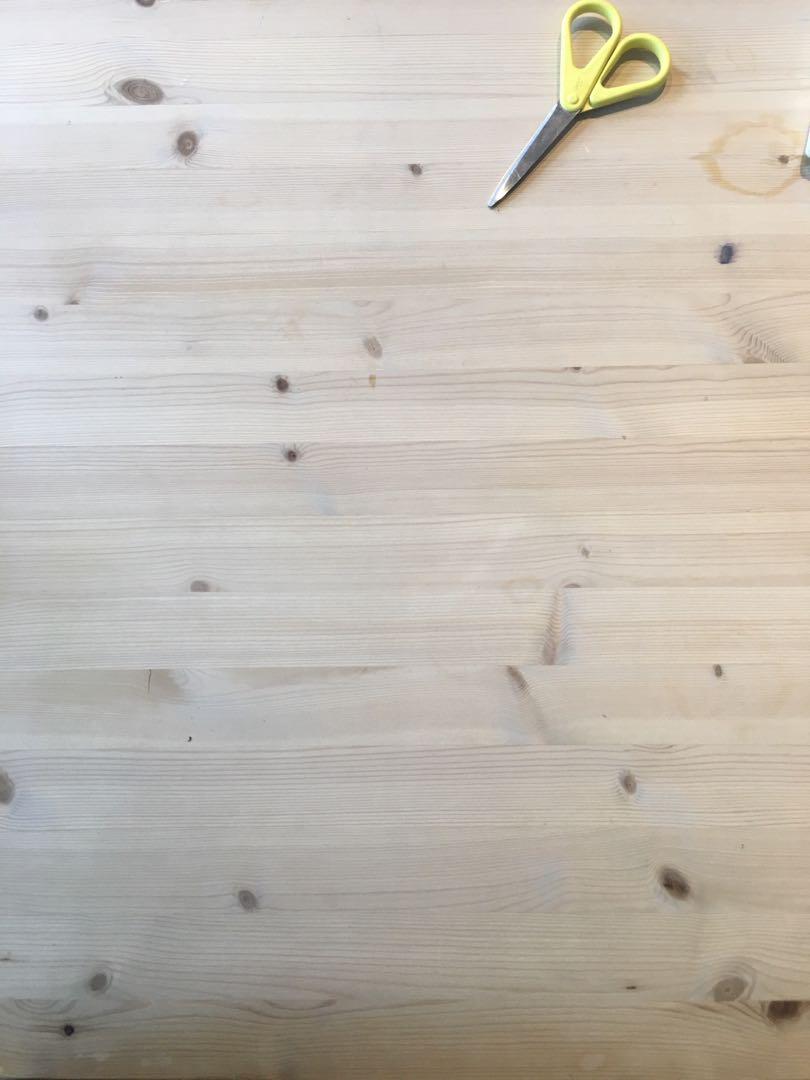 Table wooden ikea, Furniture, Tables & Chairs on Carousell