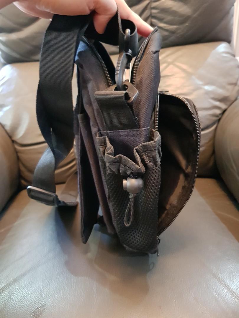 Tactical EDC Sling Bag Gun Bag with Holster Concealed Carry, Men's ...