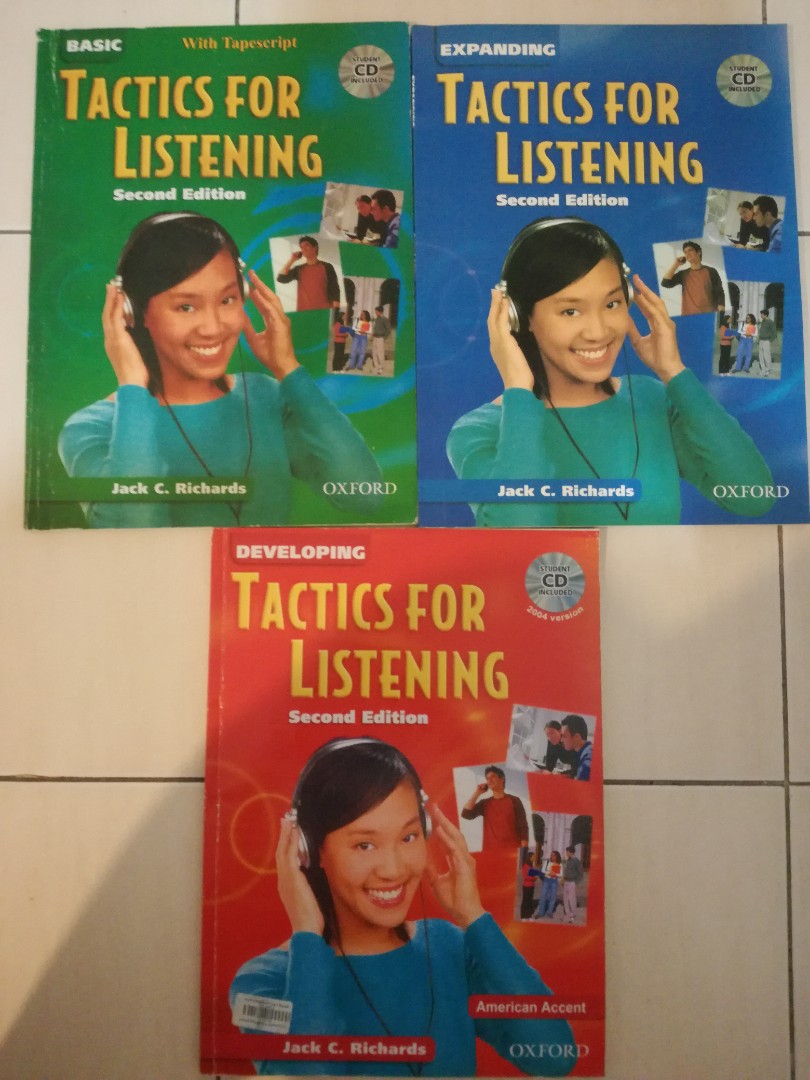 Get Wallpaper Tactics For Listening Books Stationery Books On Carousell HD