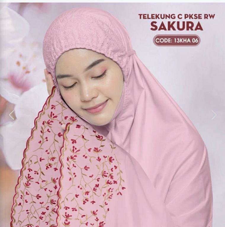 Telekung Sakura Muslimah Fashion Others On Carousell