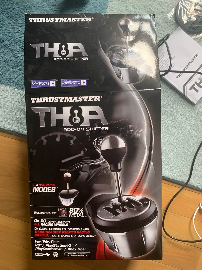 Thrustmaster TH8A Shifter/Sequential JDM Shifter, Computers & Tech