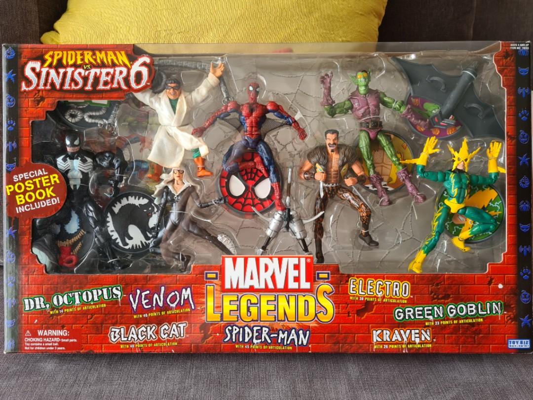 marvel legends sinister six box set