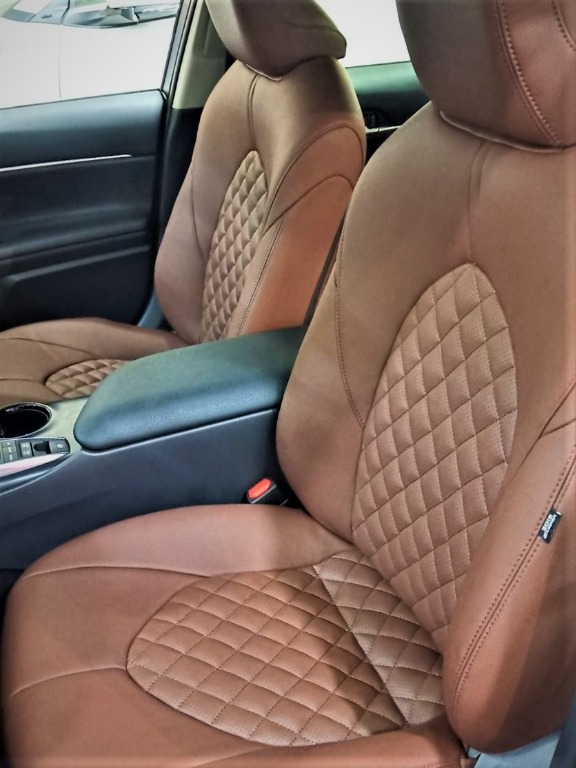 Toyota Camry Leather Car Seats Accessories Works Services On Carou - How To Clean Leather Car Seats Scrubbing Bubbles