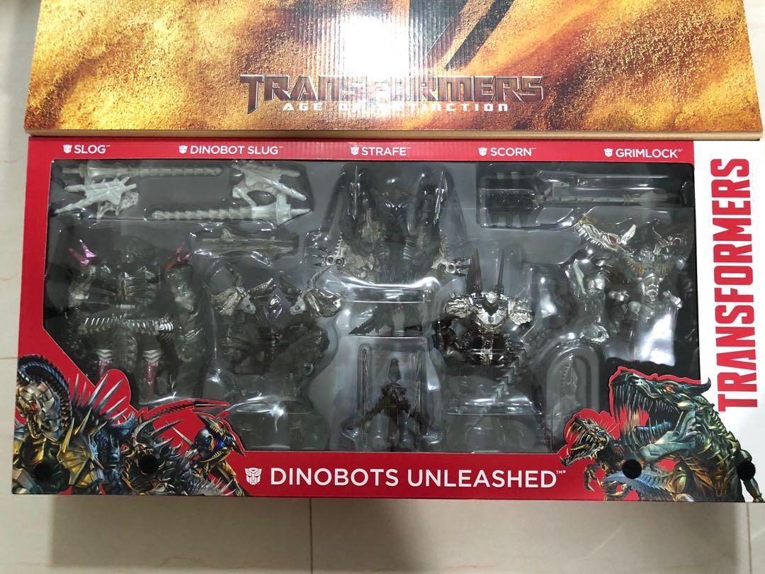 Transformers Age Extinction Dinobots Unleashed Set, Hobbies & Toys