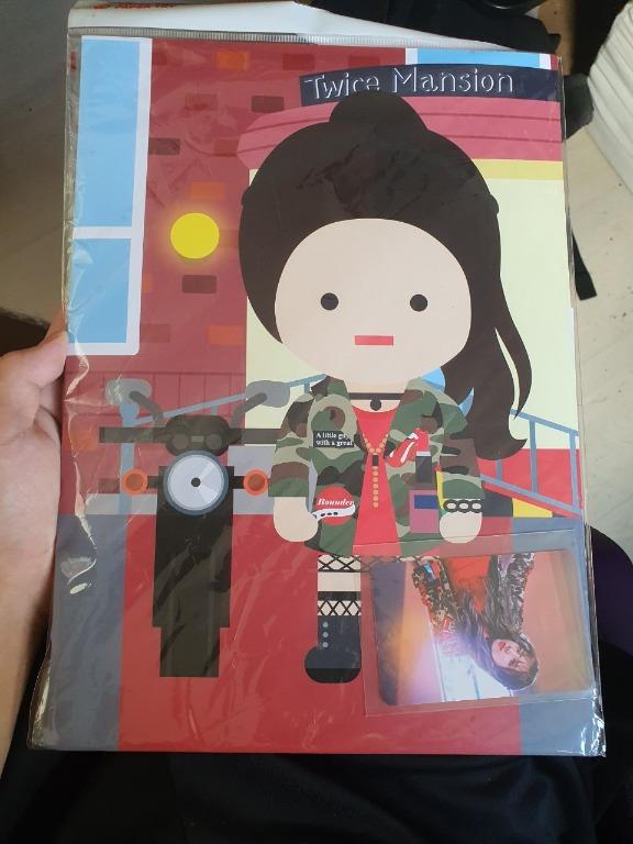 Official Nayeon Twice Popup Store Paper Doll Hobbies Toys Memorabilia Collectibles K Wave On Carousell