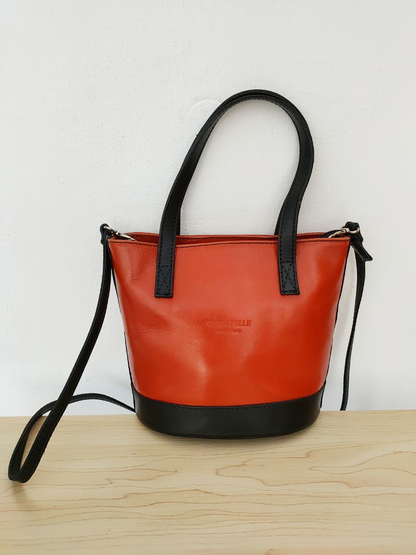 Vera pelle bucket bag cheap