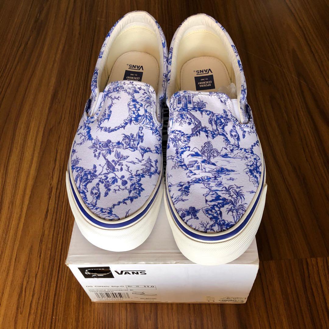 Opening ceremony vans slip on hotsell
