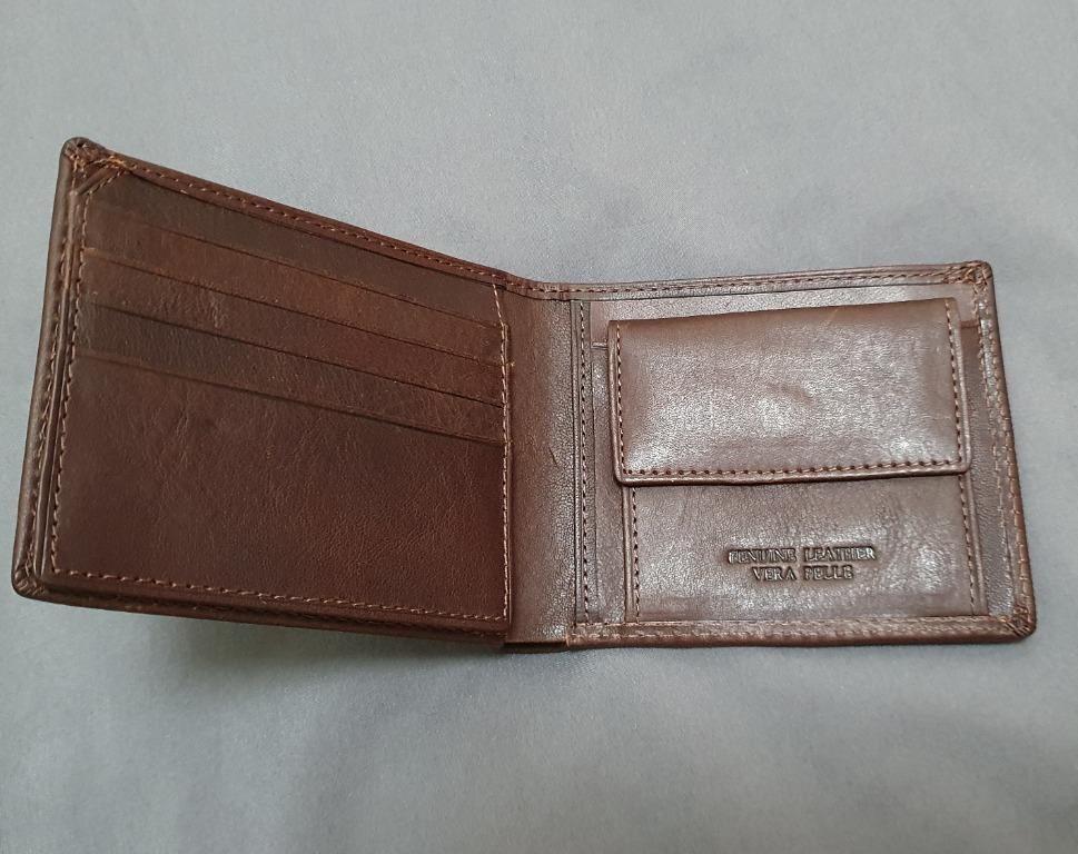 Vera Pelle Genuine Leather Men’s Wallet, Men's Fashion, Watches ...
