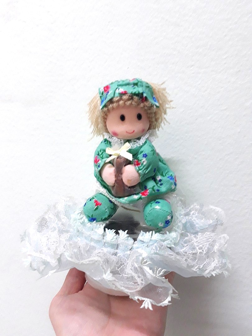 Vintage Doll Music Box FMCOCash, Hobbies & Toys, Collectibles