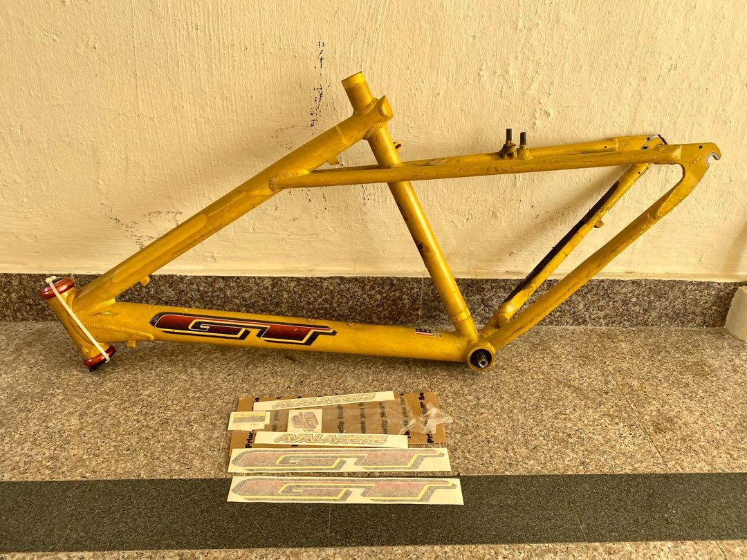 Vintage GT Avalanche MTB frame, Sports Equipment, Bicycles & Parts ...