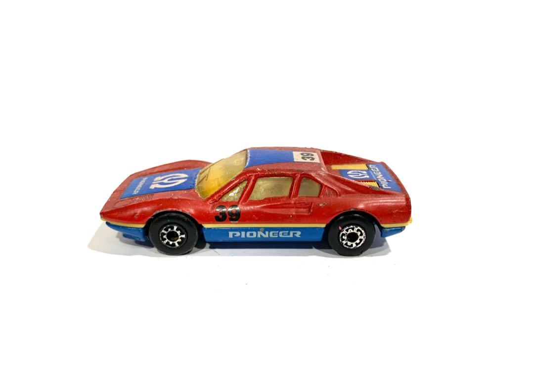 Vintage Matchbox Superfast 1981 Ferrari 308 Loose Car (Pioneer Livery ...