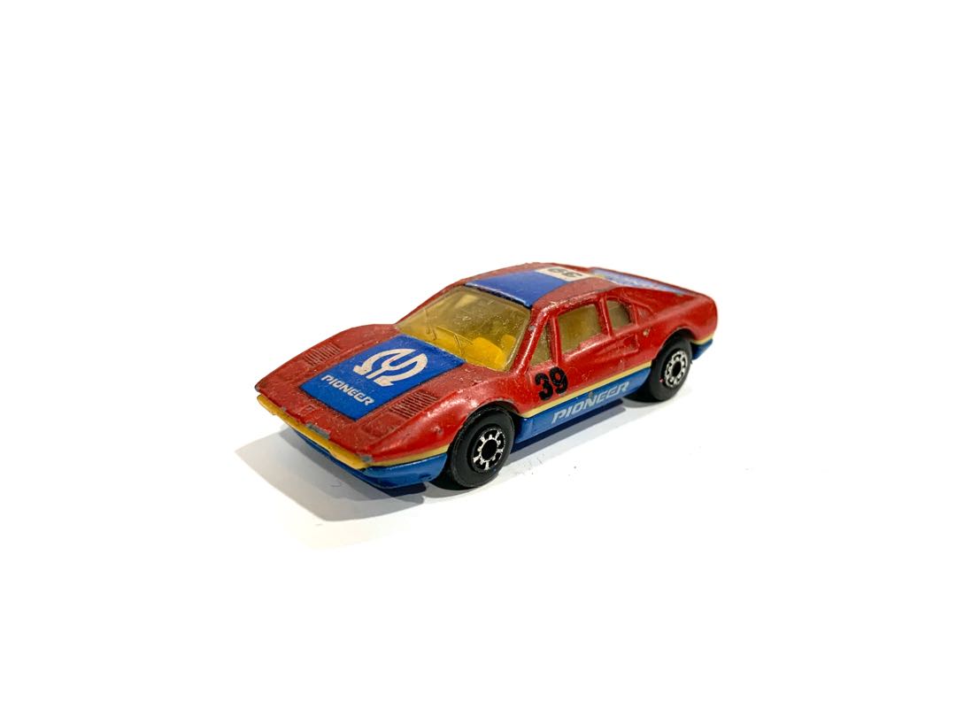 Vintage Matchbox Superfast 1981 Ferrari 308 Loose Car (Pioneer Livery ...