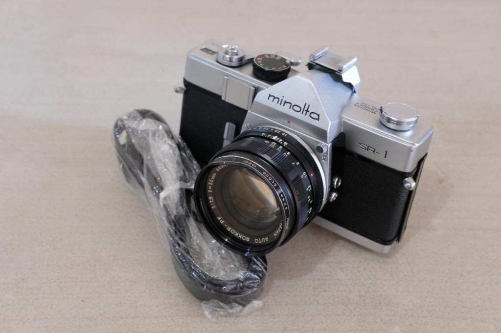 Vintage Minolta Sr 1 35mm Film Camera With 50mm Lens Photography Cameras On Carousell
