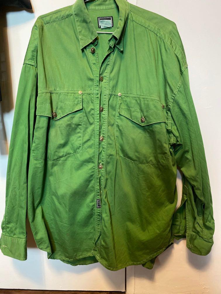 Vintage Versace Jeans Couture Shirt Men S Fashion Clothes Tops On Carousell,Rob Lowe Vs Ian Somerhalder