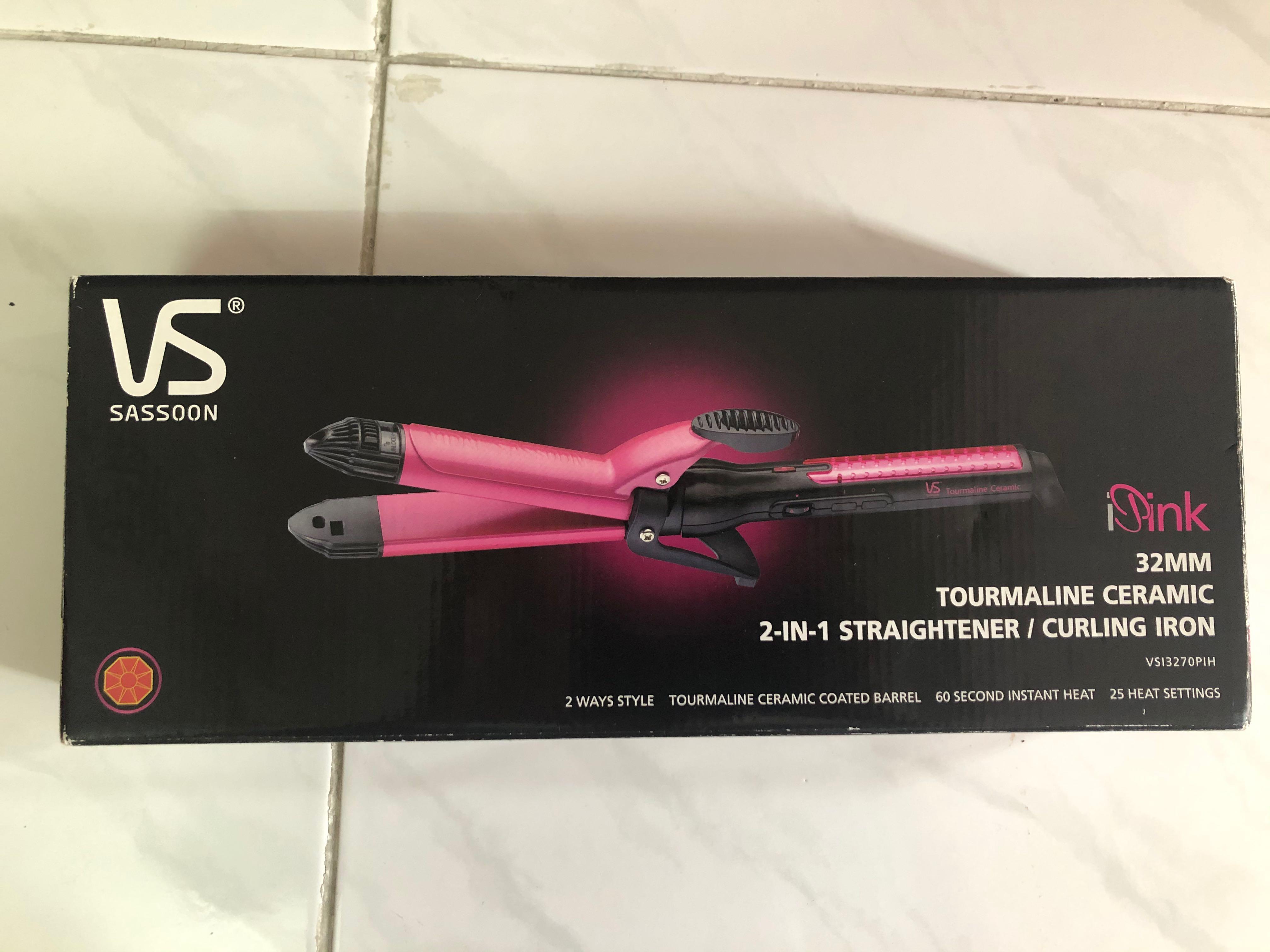 vs sassoon curler and straightener