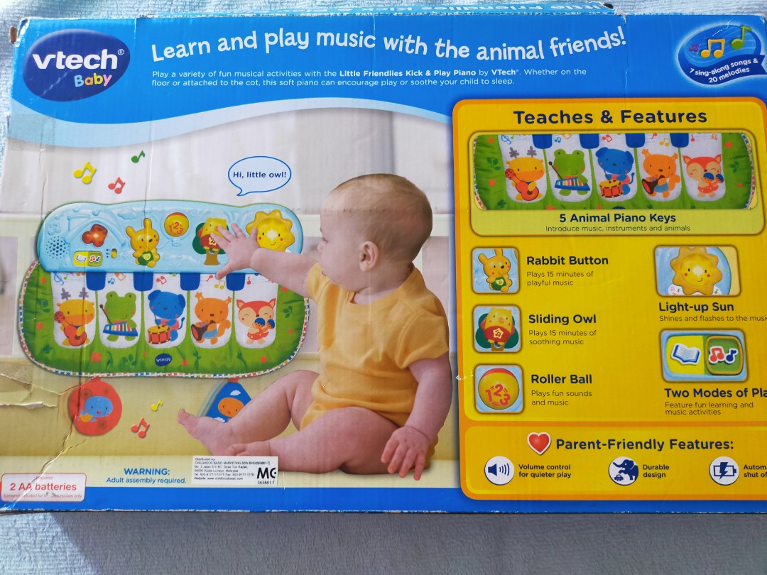 Vtech kick top and play piano
