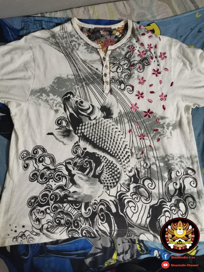 VTG Sukajan Pattern Tshirt
