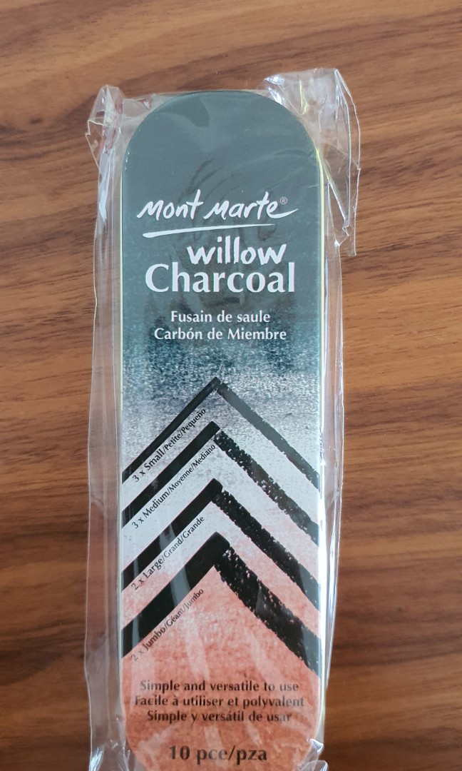 mont marte willow charcoal