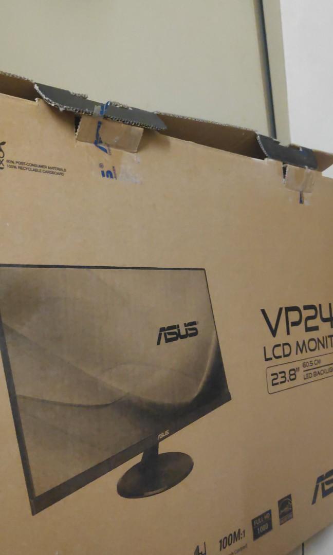 Wts 23 8 24 Asus Monitor Model Vp249 Electronics Computer Parts Accessories On Carousell