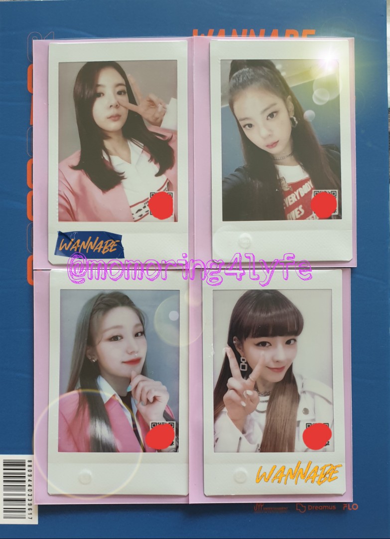 ⚠︎動画付きユナ ボイスチェキ トレカ itzy wannabe ⚠︎動画付きユナ